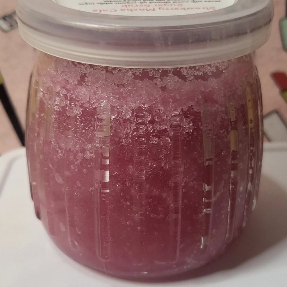 Strawberry Mocha Cafe Sugar Scrub